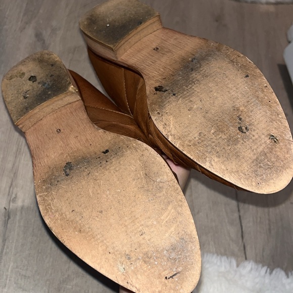 Roolee Braided Tan Genuine Leather Loafers/Slip On Shoes - Picture 5 of 11